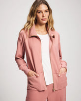Essential Terry Jacket - CINDER ROSE | Soma Women