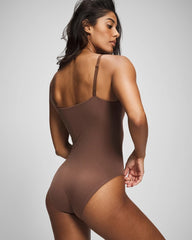 Light Seamless Bodysuit - CINNAMON LATTE | Soma Women