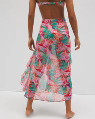 Everything Under the Sun Ruffle Pareo - MULTI | Soma Women