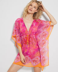Desert Bloom Caftan - DAHLIA MULTI | Soma Women