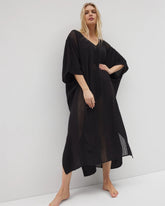 Caftan Cover-Up - BLACK | Soma Women