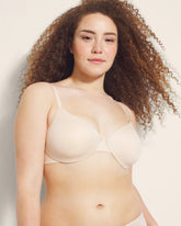 Unlined Perfect Coverage Bra - PALE SAND | Soma Women
