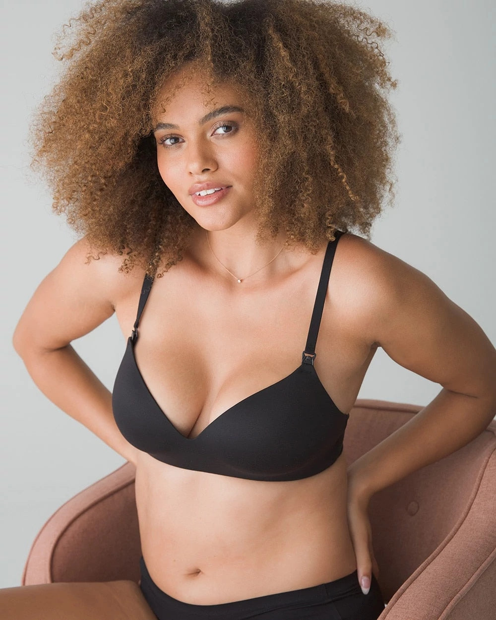 Nursing Wireless Bra - BLACK | Soma Women