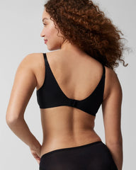 Perfect Coverage Bra with Lace Trim - BLACK | Soma Women