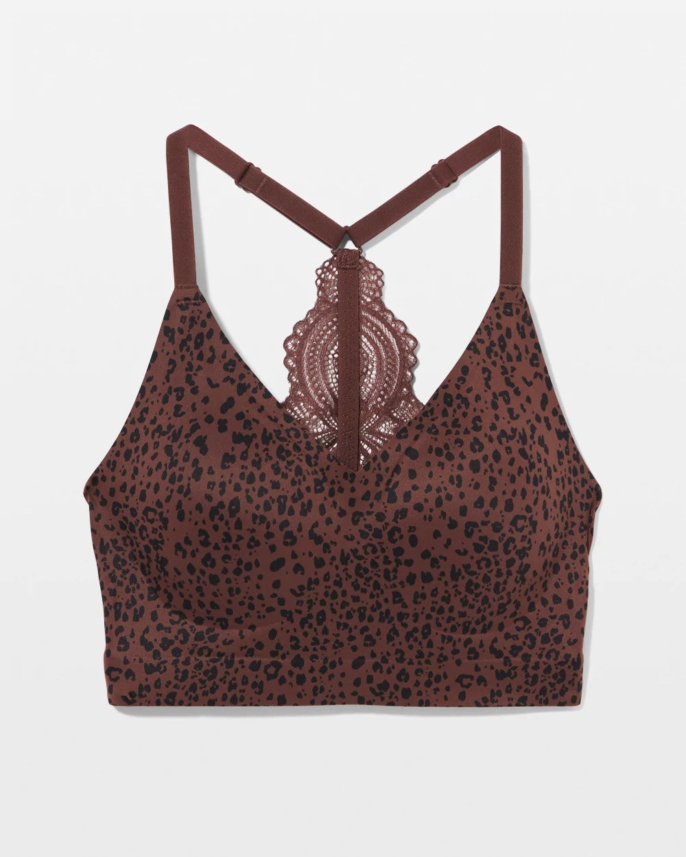 Racerback Bralette with Lace Back - HOT SPOT MOCHA MINI | Soma Women