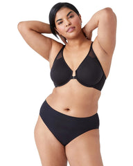 T-Back Front Close Underwire Bra - BLACK | Soma Women
