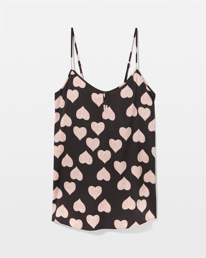 Camisole - MANDALA HEARTS BLACK | Soma Women