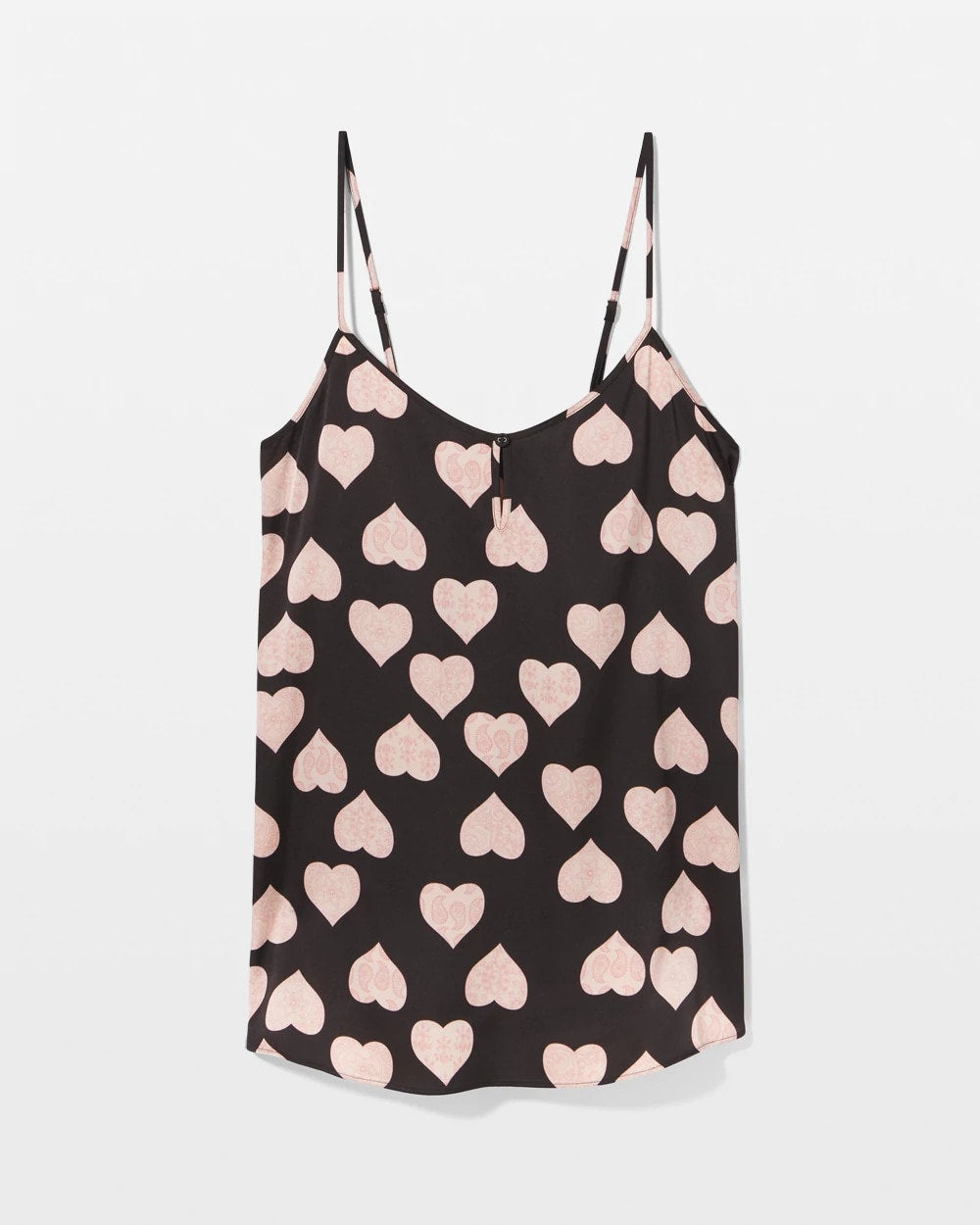 Camisole - MANDALA HEARTS BLACK | Soma Women