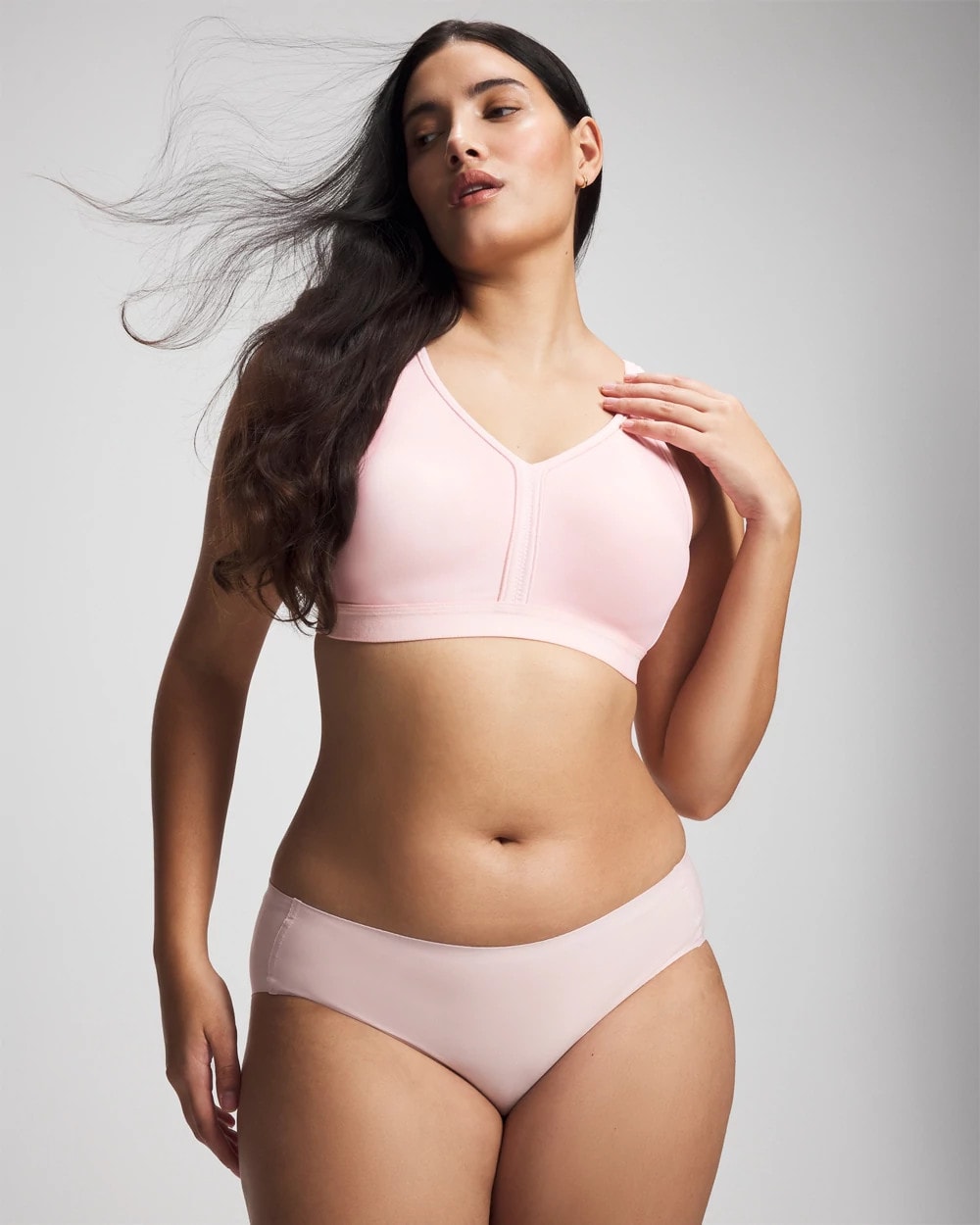 Wireless Unlined Full Coverage Bra - PRETTY PINK | Soma Women