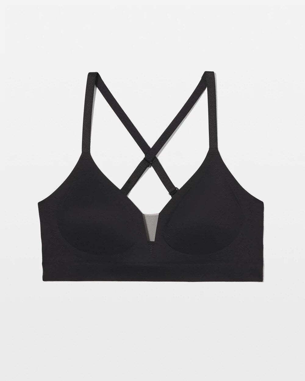 Mesh Adjustable Bralette - BLACK | Soma Women