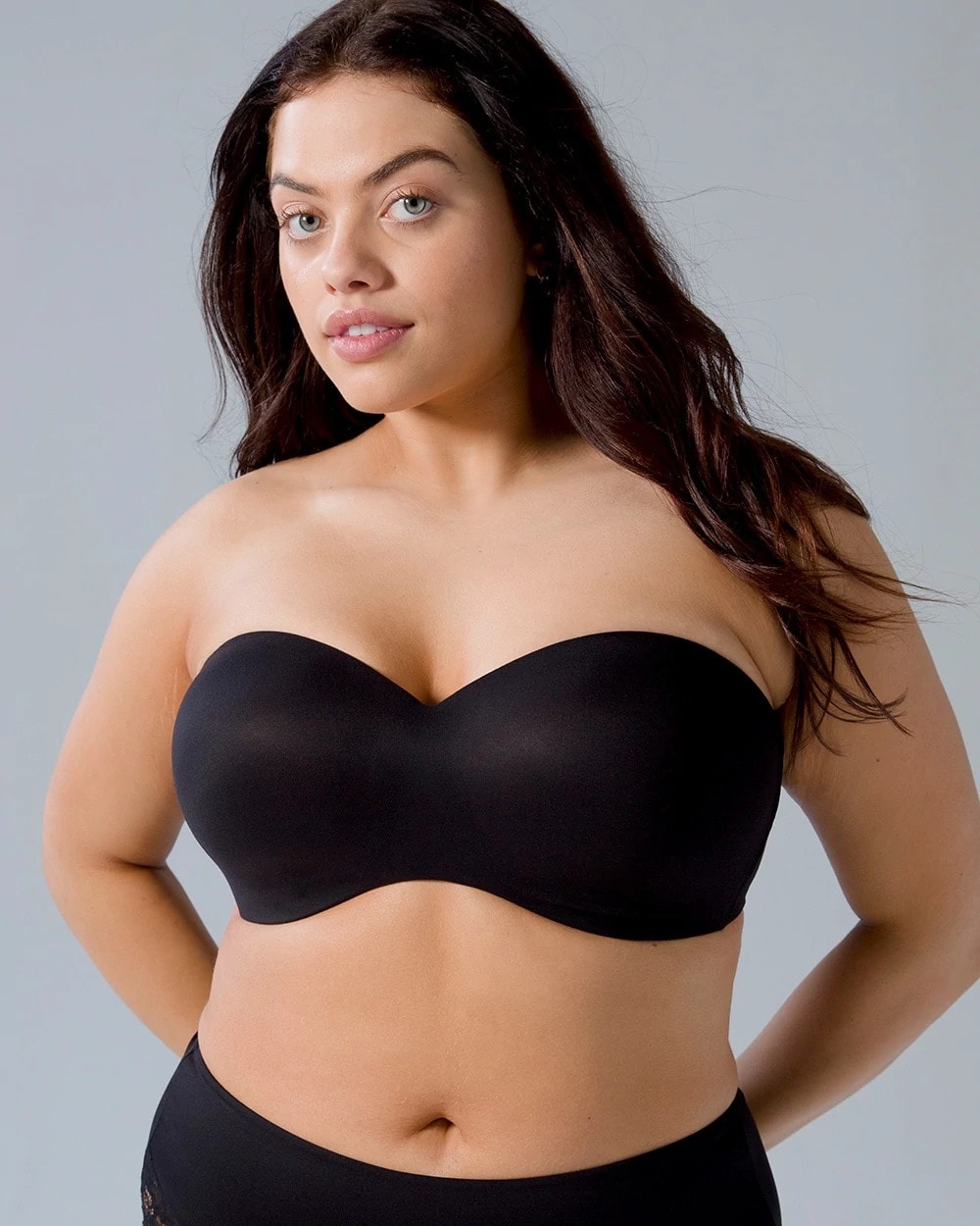 Wireless Strapless Bra - BLACK | Soma Women