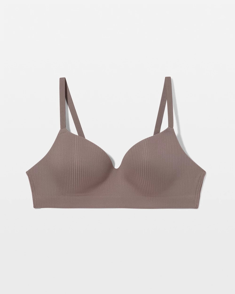 Rib Wireless Bra - DARK TAUPE | Soma Women
