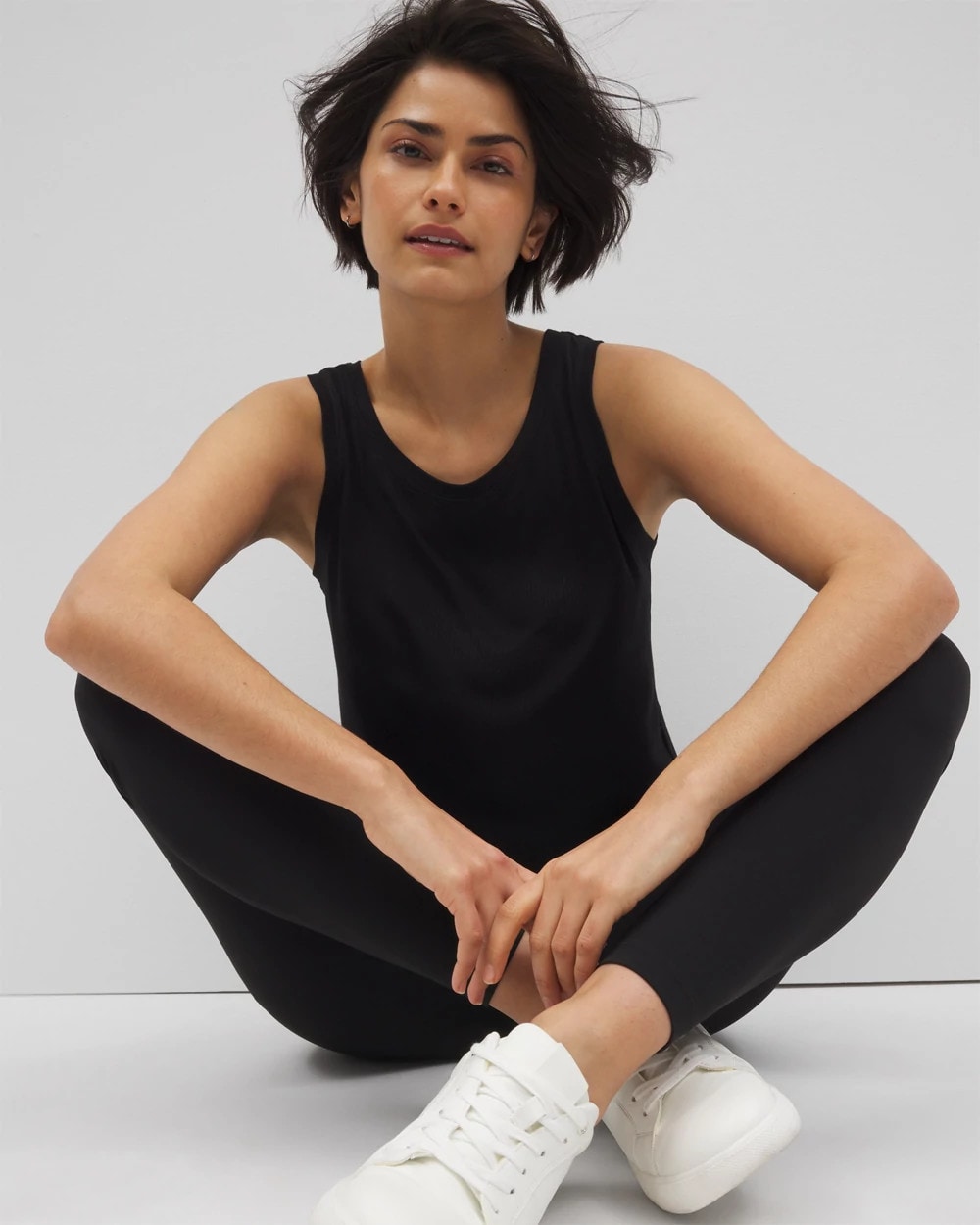 Rib Knit Tank - BLACK | Soma Women