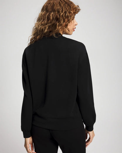Modern Modal Bomber Jacket - BLACK | Soma Women