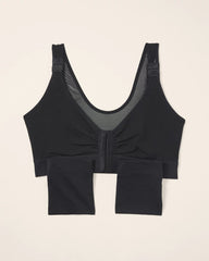 Post-Surgical Recovery Bra with Drain Pockets - BLACK | Soma Women