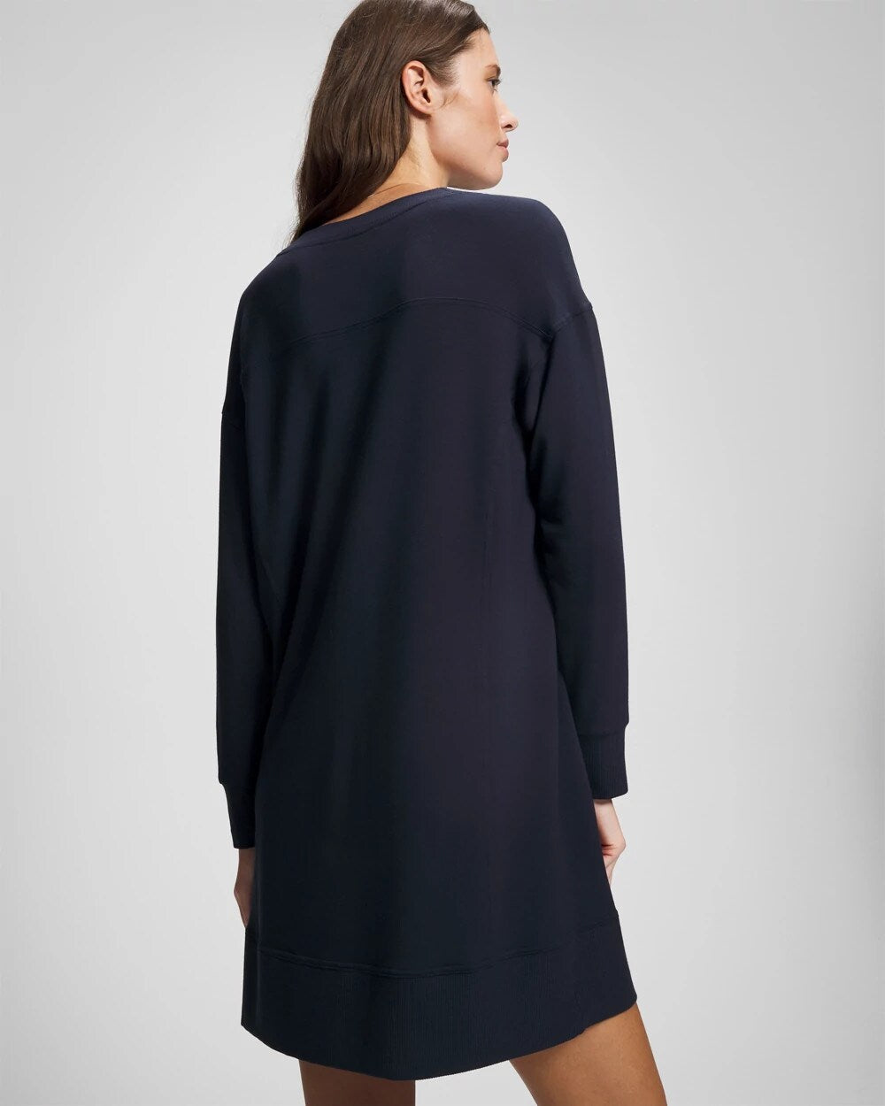 Ultrasoft Fleece Sweatshirt Dress - MIDNIGHT SKIES | Soma Women