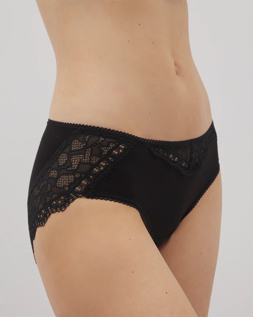 Lace Hipster - BLACK | Soma Women