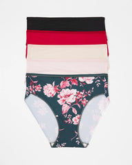 Edge Hipster Panty 5 Pack - PAINT THE TOWN MULTIPACK | Soma Women