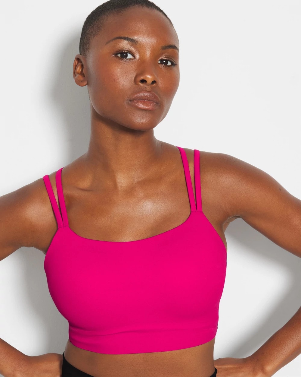Yoga Bra - PINK COSMO | Soma Women