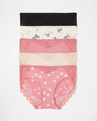 Lace Hipster 5 Pack - THATS A WRAP MULTI PACK | Soma Women