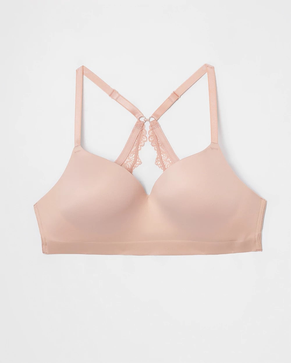 Luxe Wireless Bra with Lace Back - HUSH | Soma Women