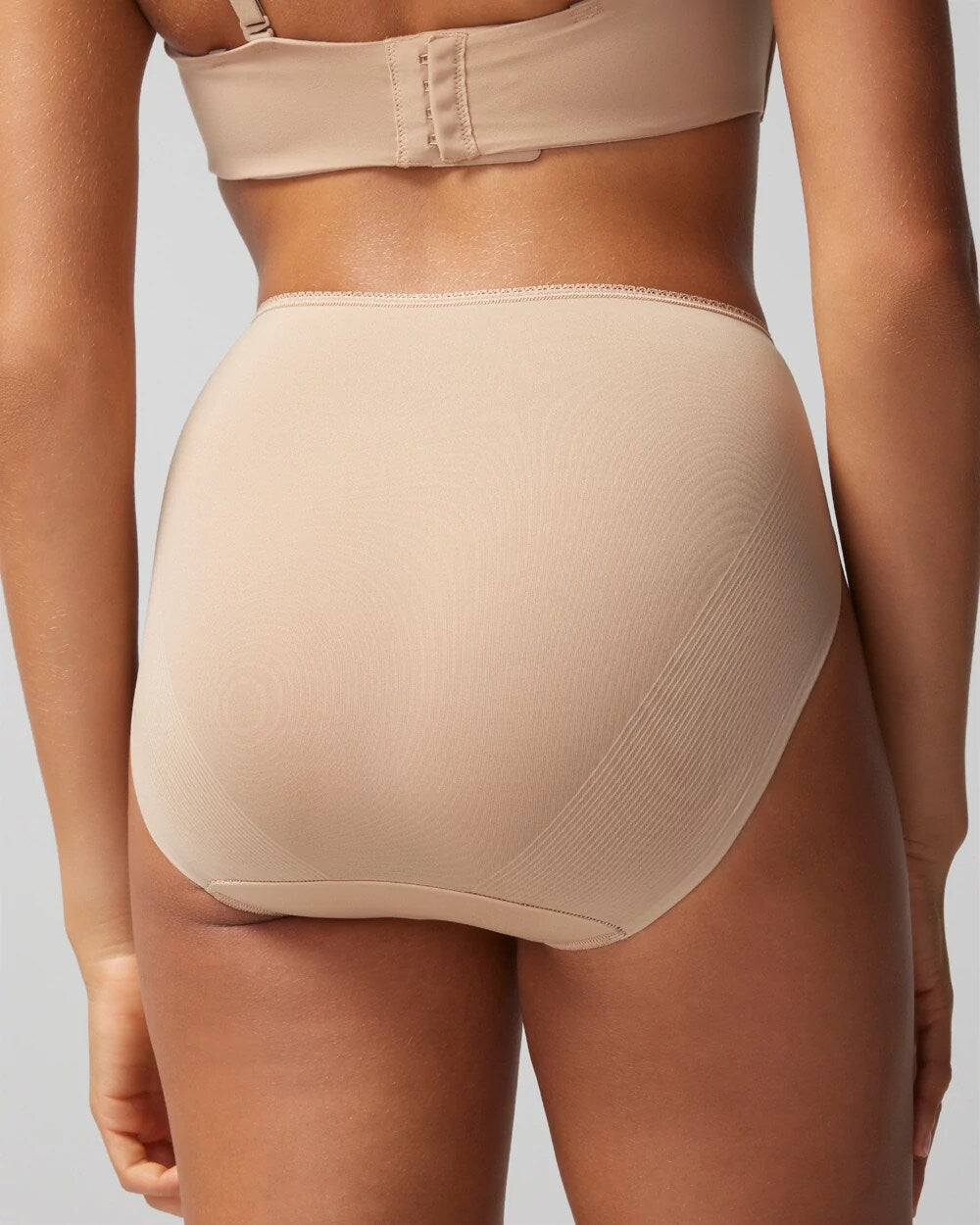 High-Leg Panty with Lace - WARM AMBER | Soma Women