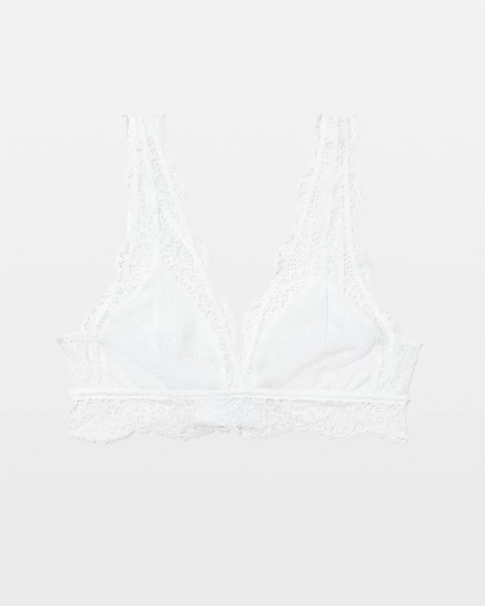 Crochet Lace Bralette - OPTIC WHITE | Soma Women