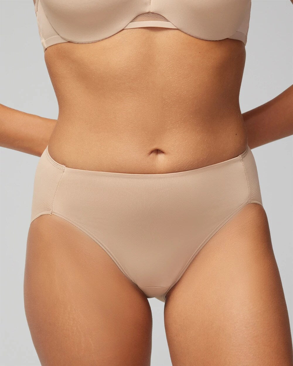 High-Leg Brief Panty - WARM AMBER | Soma Women