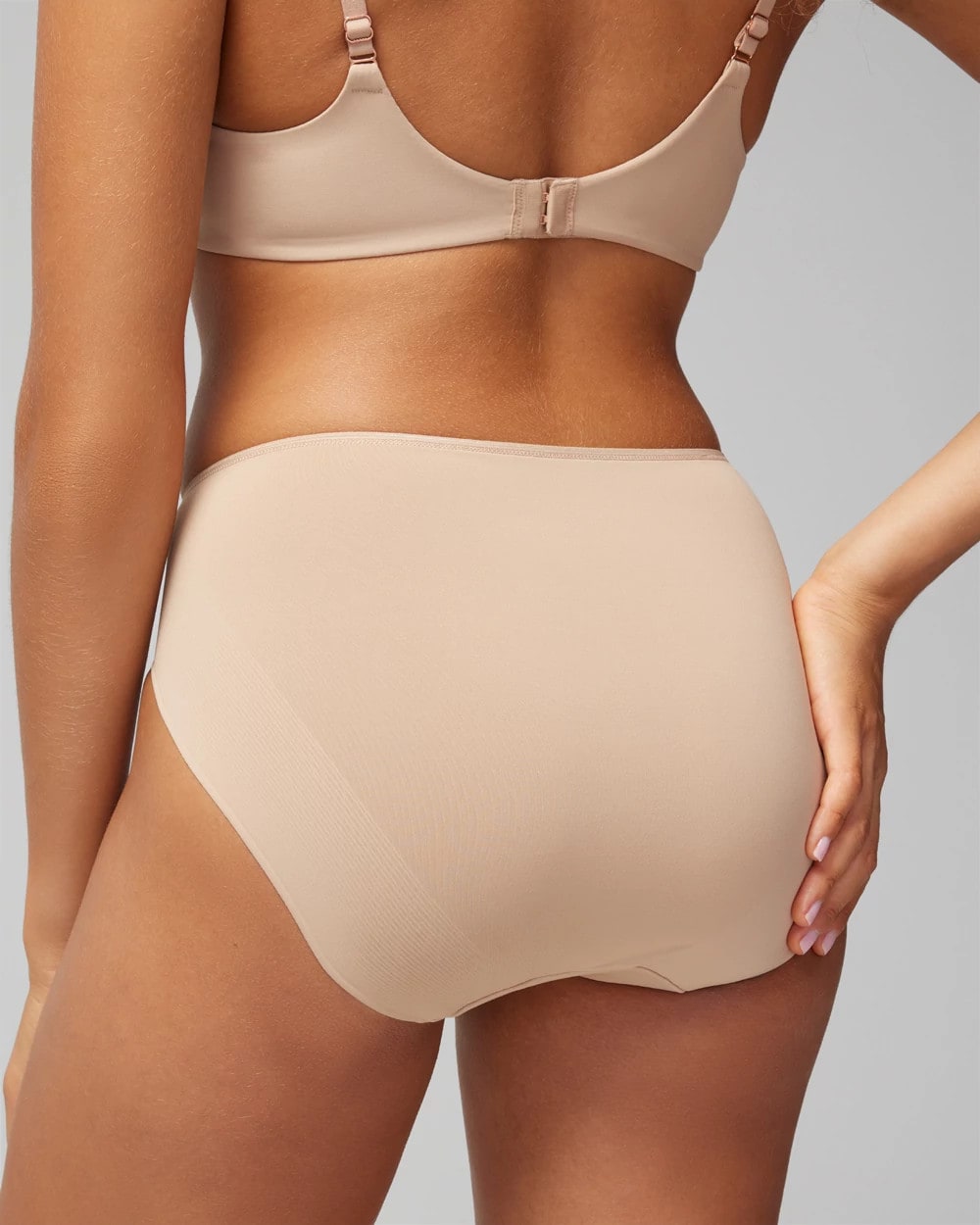 High-Leg Brief Panty - WARM AMBER | Soma Women