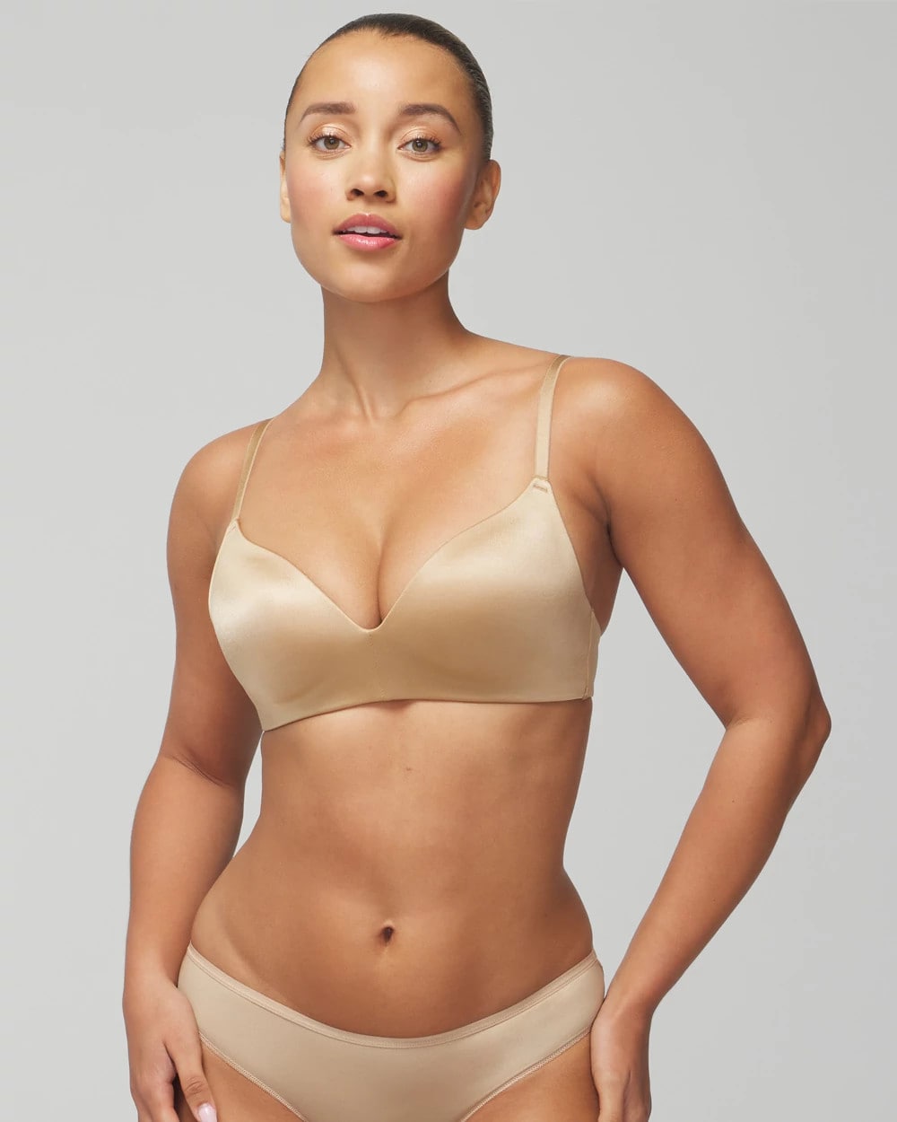 Wireless Push-Up Bra - WARM AMBER | Soma Women