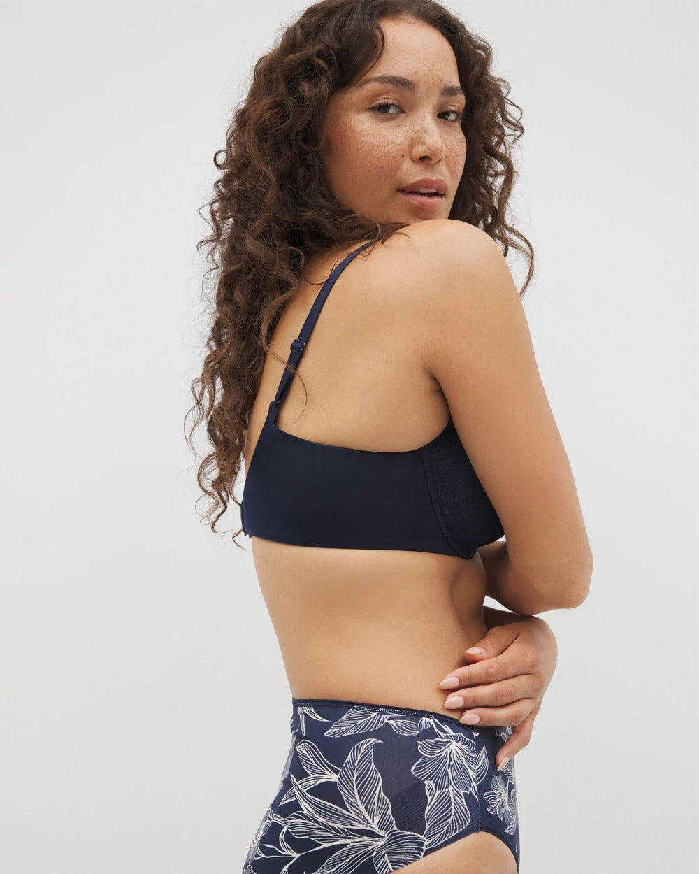 Push-up Plunge Bra with Lace - NIGHTFALL NAVY | Soma Women
