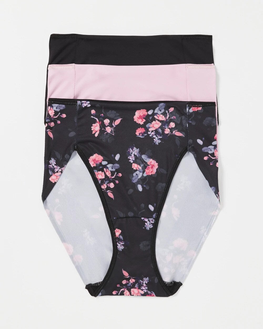 Tummy High-Leg Brief Panty 3 Pack - AMETHYST BLUSH MULTIPACK | Soma Women