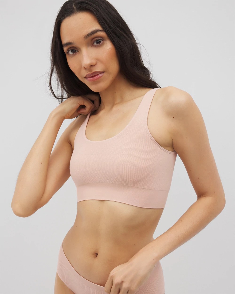 Seamless Rib Bralette - HUSH | Soma Women