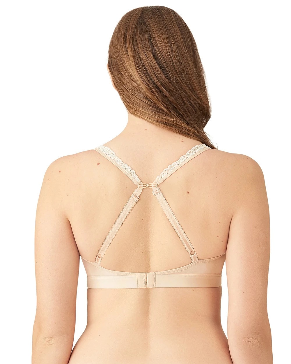 Embrace Lace Soft Cup Bra - NATURALLY NUDE/IVORY | Soma Women