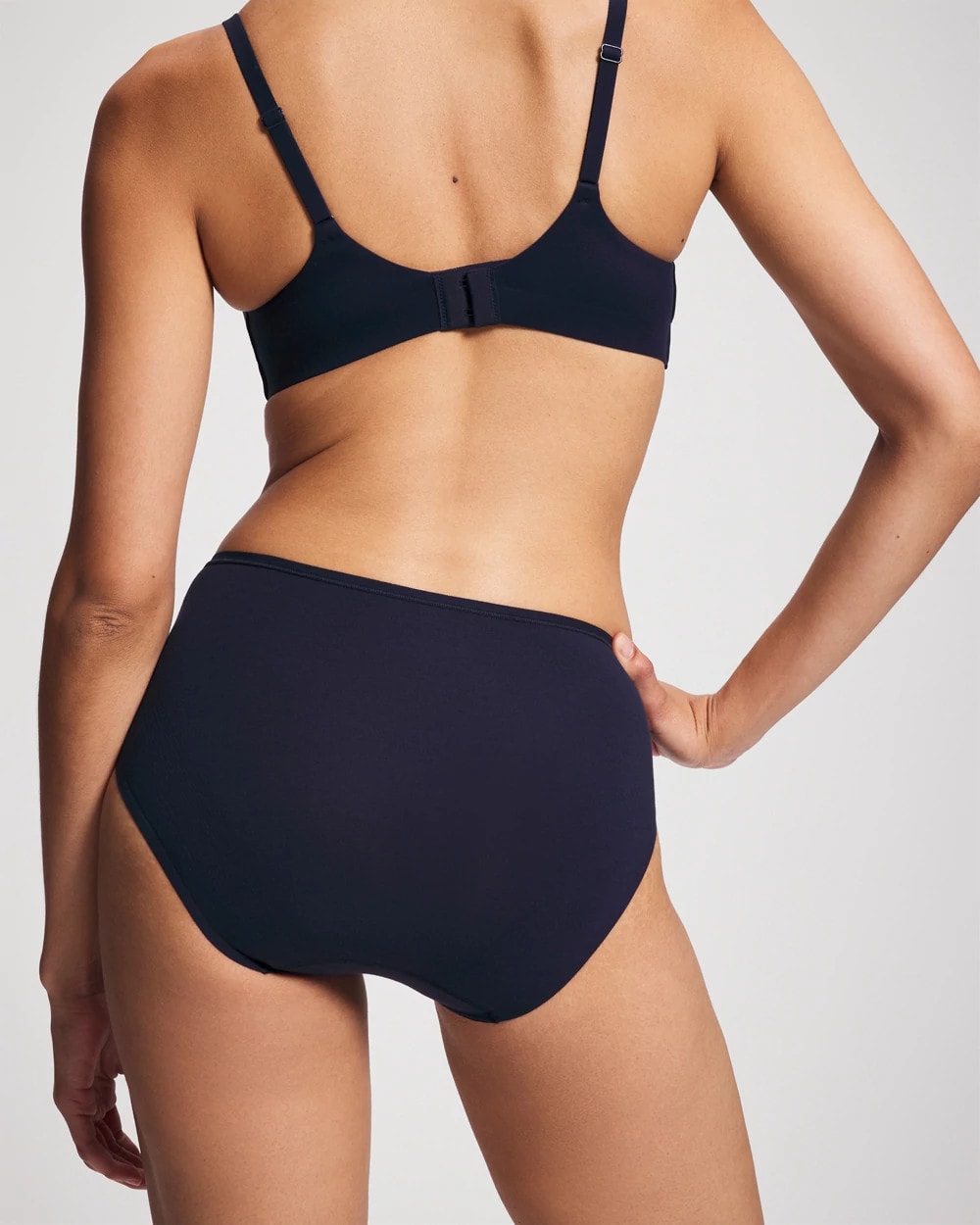 Cotton High Leg Panty - NIGHTFALL NAVY | Soma Women