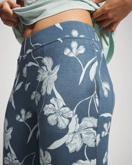 Short Sleeve + Pant Pajama Set - REFLECTION BLOOMS TAP | Soma Women