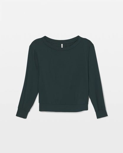 Long-Sleeve Pajama Top - GREEN JOLIE | Soma Women