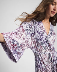 Short Robe - LACE HARMONY LILAC | Soma Women