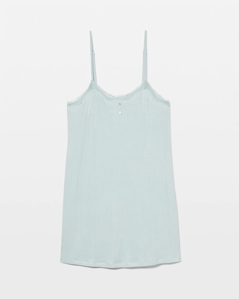 Pointelle Chemise - GREEN MIST | Soma Women