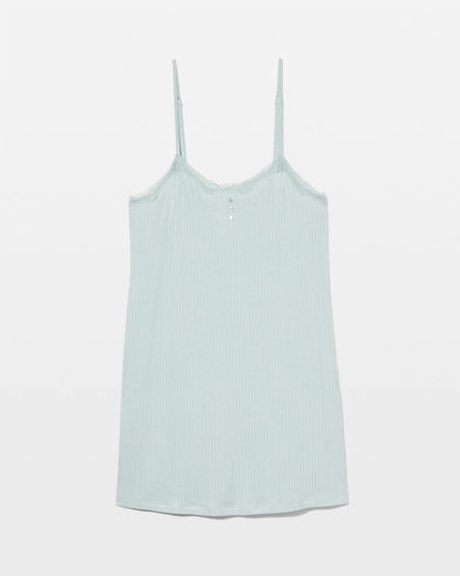 Pointelle Chemise - GREEN MIST | Soma Women