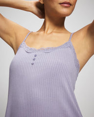 Pointelle Chemise - LAVENDER CLOUD | Soma Women