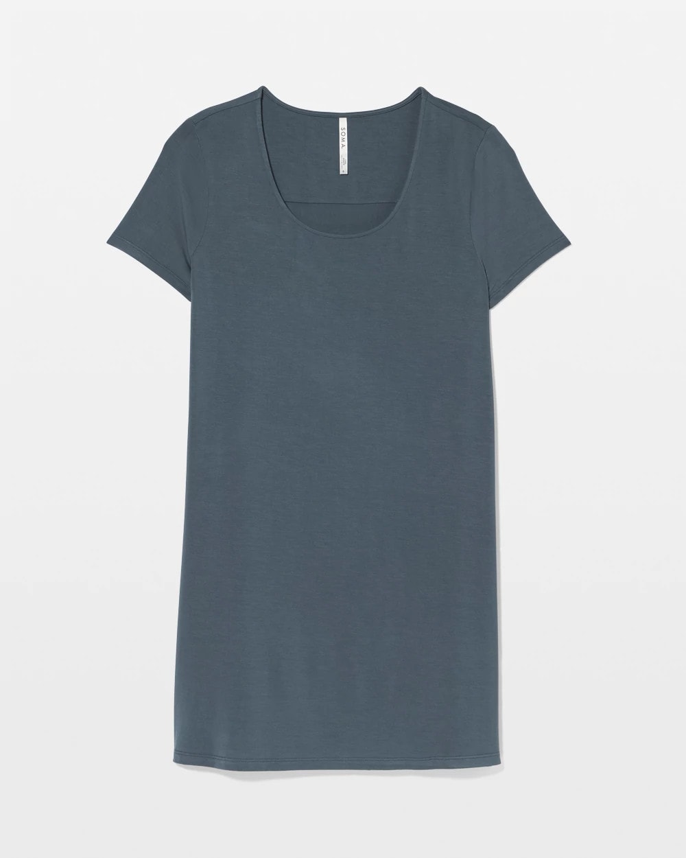 Short Sleeve Scoop Neck Sleepshirt - PETROL | Soma Women
