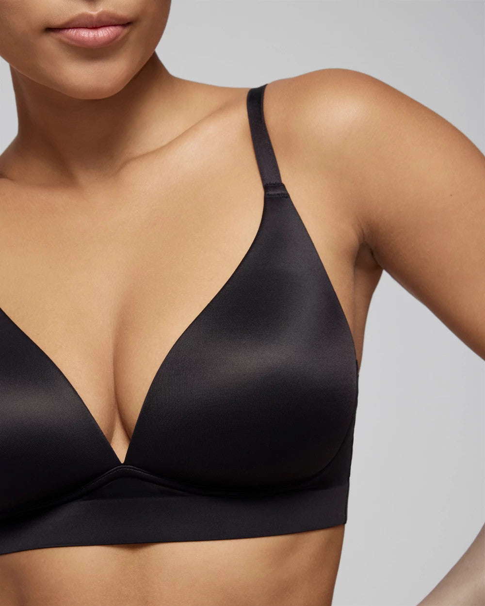 Luxe Plunge Bralette - BLACK | Soma Women