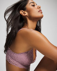 Corded Lace Bralette - LILAC WINE/LILAC ASH CD | Soma Women