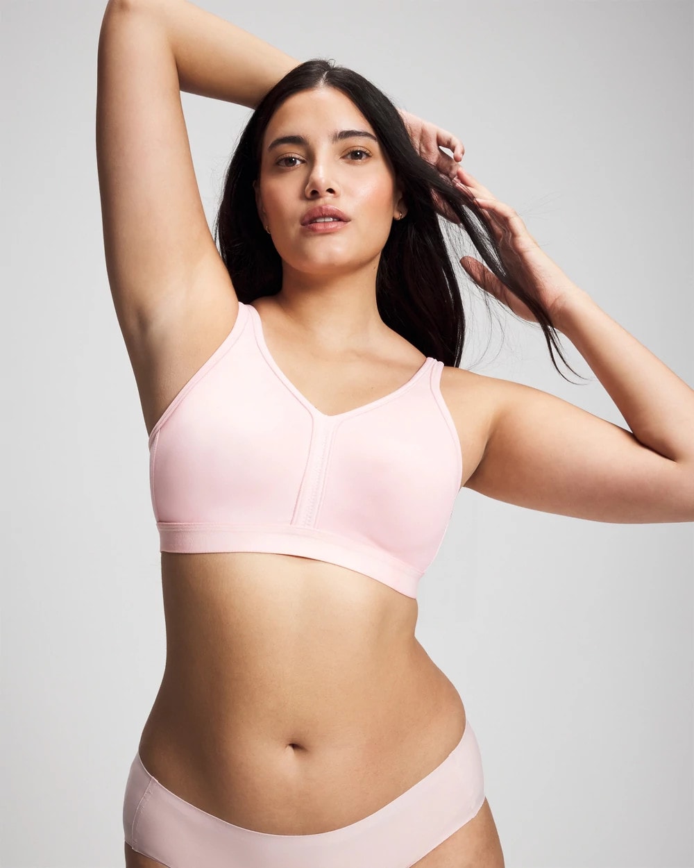 Wireless Unlined Full Coverage Bra - PRETTY PINK | Soma Women