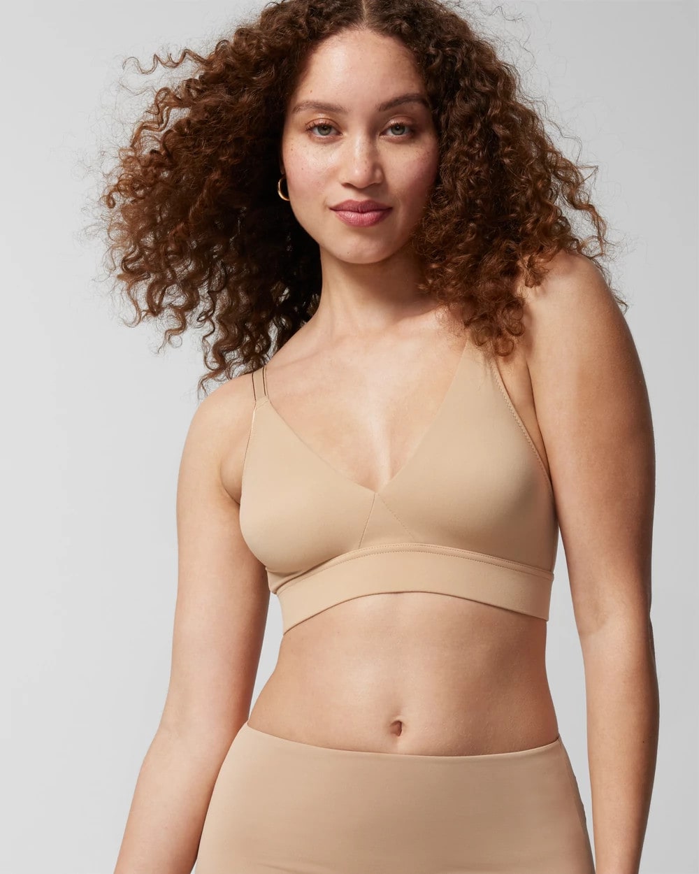 Wireless Unlined Bra - WARM AMBER | Soma Women