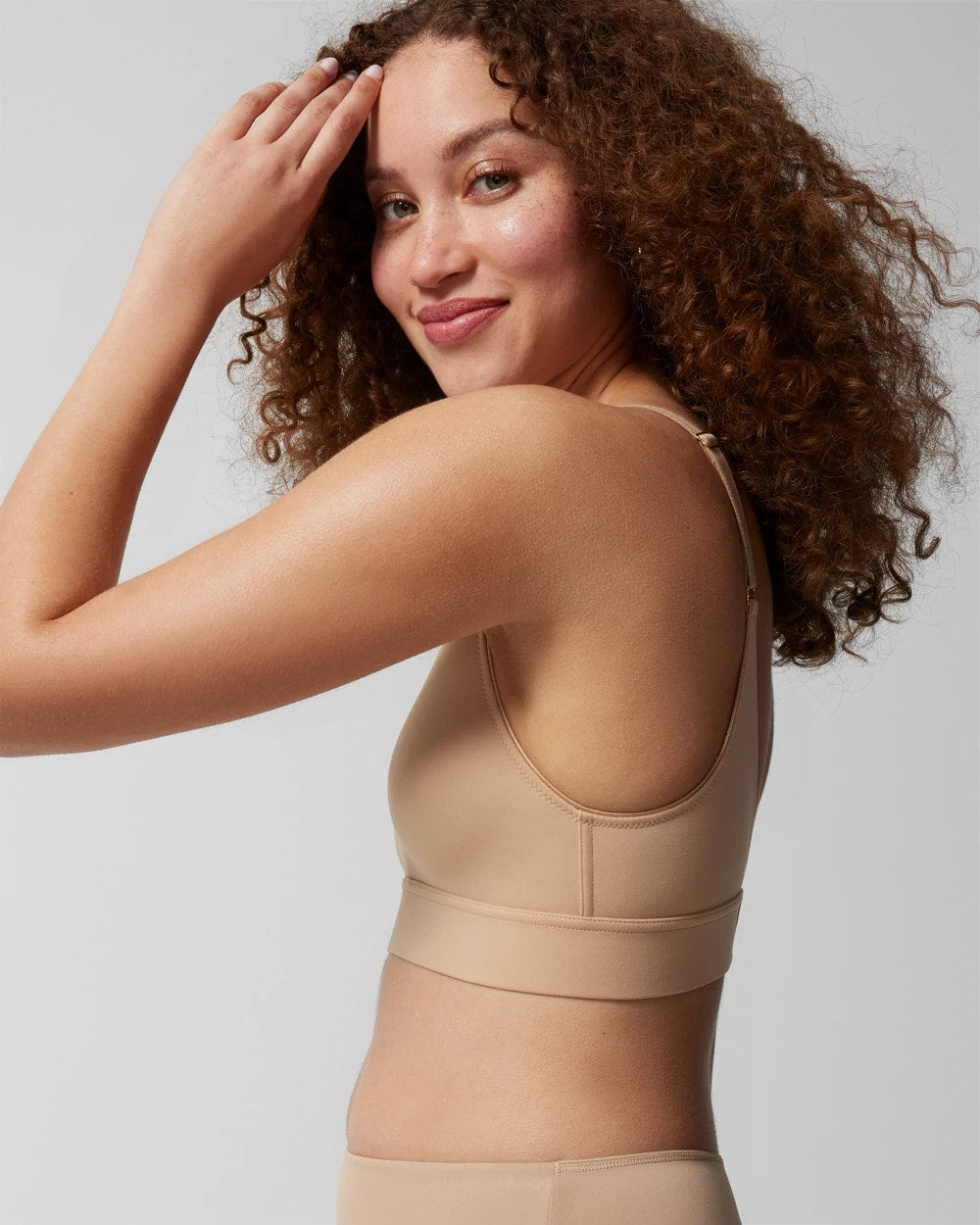 Wireless Unlined Bra - WARM AMBER | Soma Women