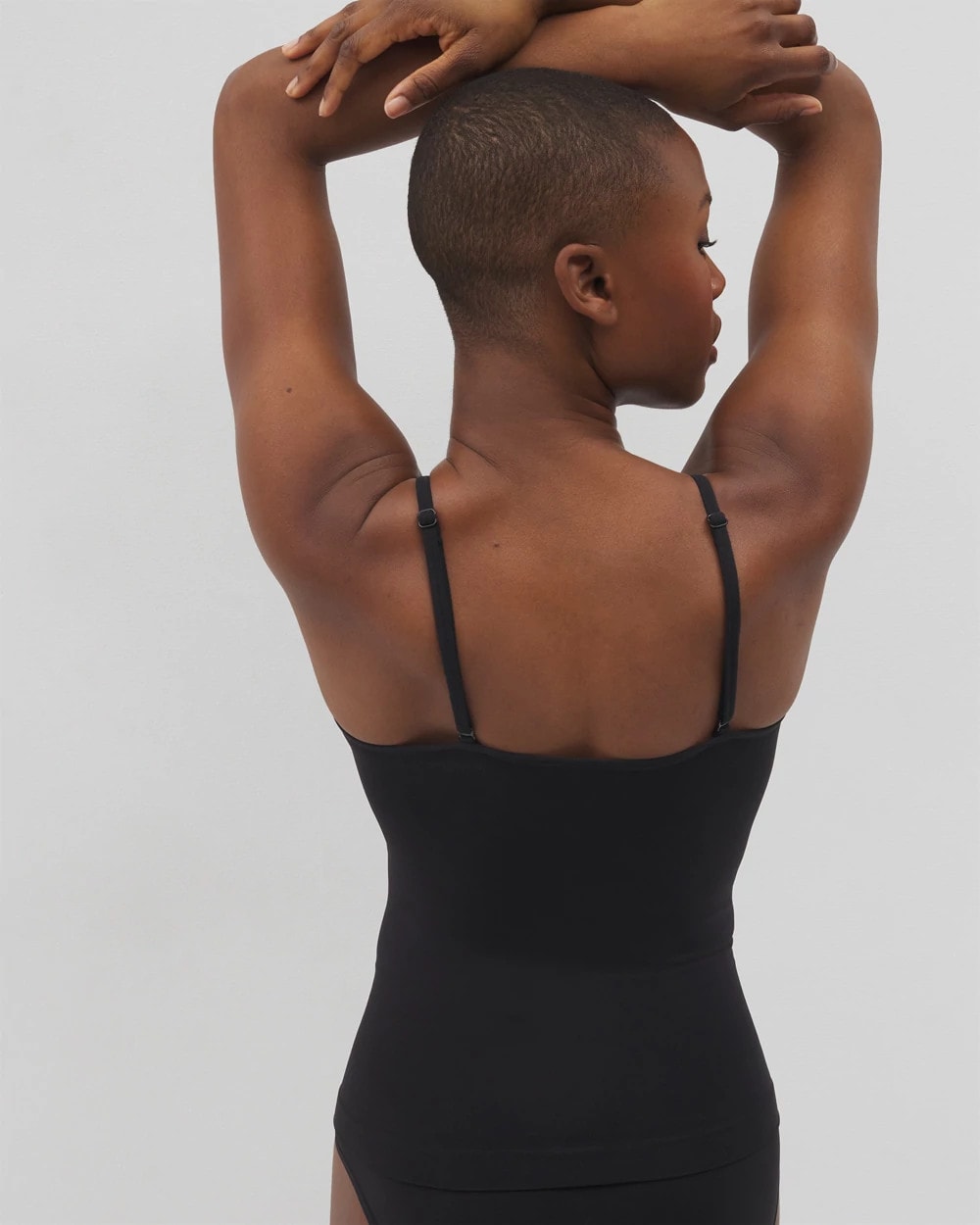 Mid-Level Shaping Seamless Cami - BLACK | Soma Women