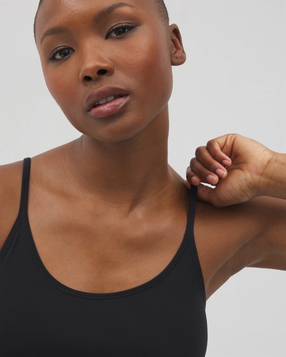 Mid-Level Shaping Seamless Cami - BLACK | Soma Women