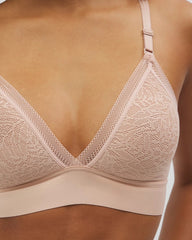 Triangle Bralette with Lace - HUSH | Soma Women